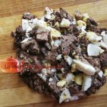 Foies hachés aux oeufs et aux oignons