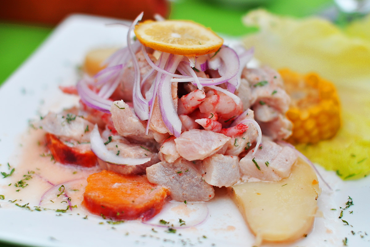 Ceviche peruvien
